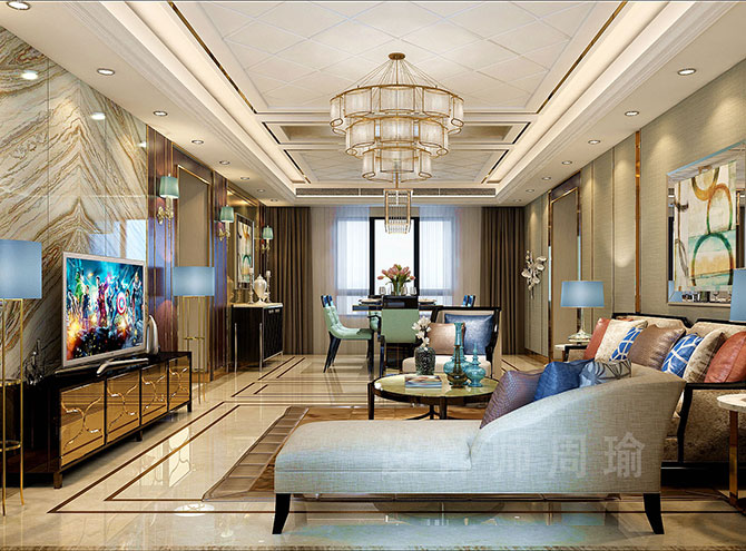 免费的操鸡巴视频世纪江尚三室两厅168平装修设计效果欣赏